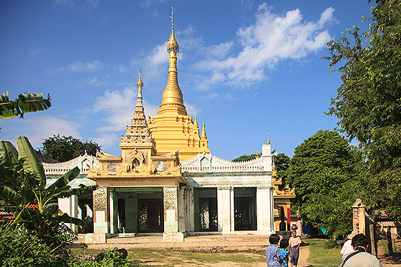 temple and stupa