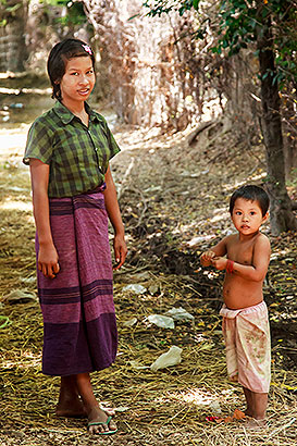 woman with child