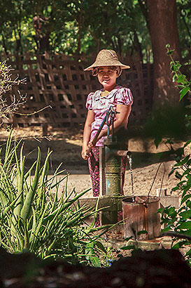 woman at well