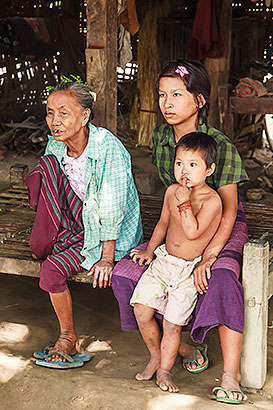 women with child