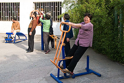 Exercising