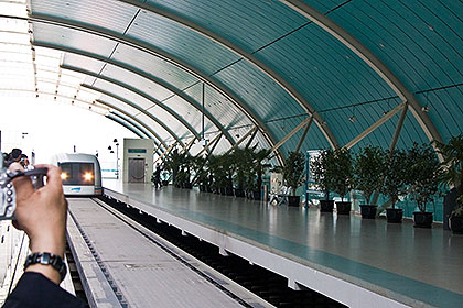 Train approaching