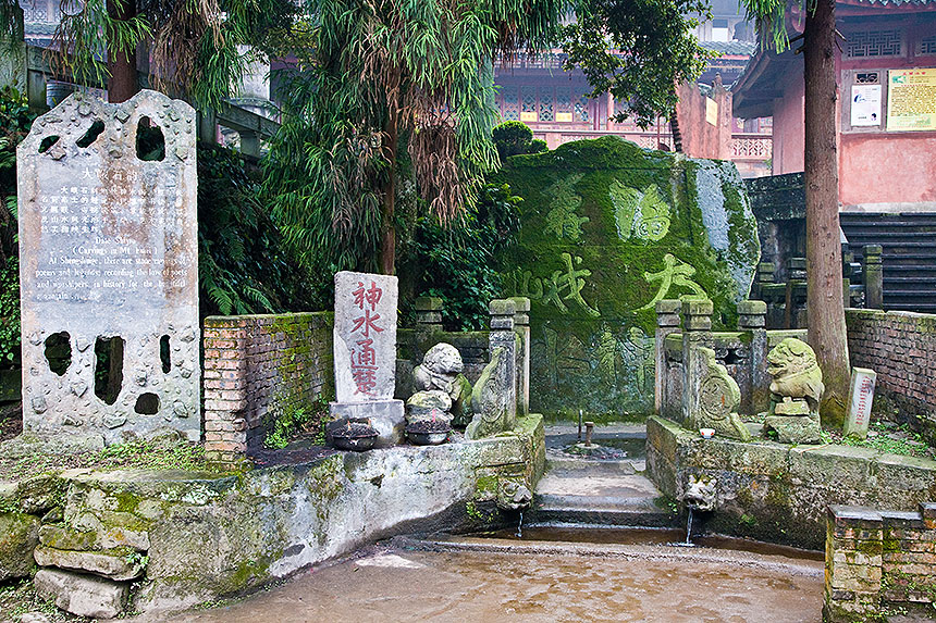 Statues and signs