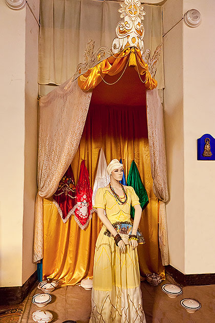 canopied woman