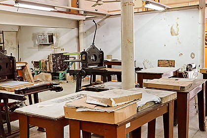 printmaking press