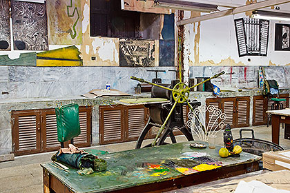 printmaking press