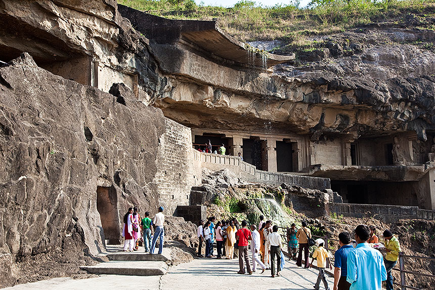 Ellora Caves Entrance
