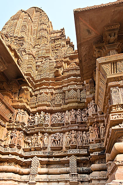 Temple wall
