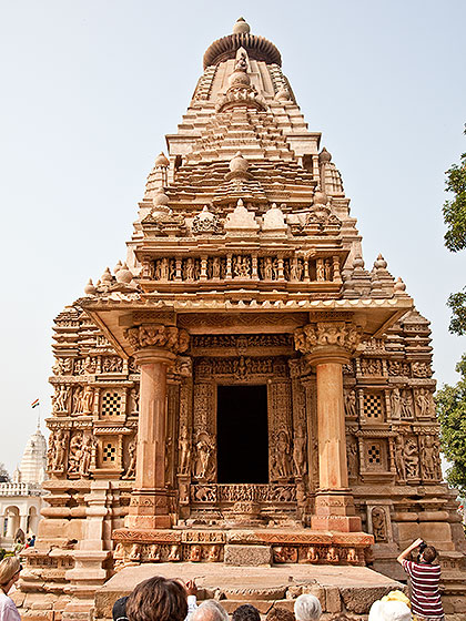 Front of temple